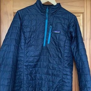 Blue womens medium Patagonia puffer